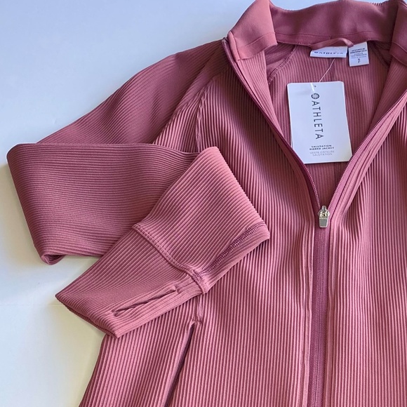Athleta Salutation Ribbed Jacket - Picture 8 of 10